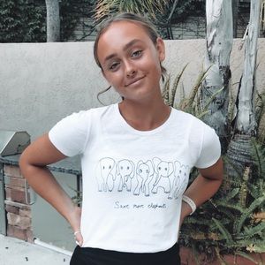 detailed elephant top, very versatile